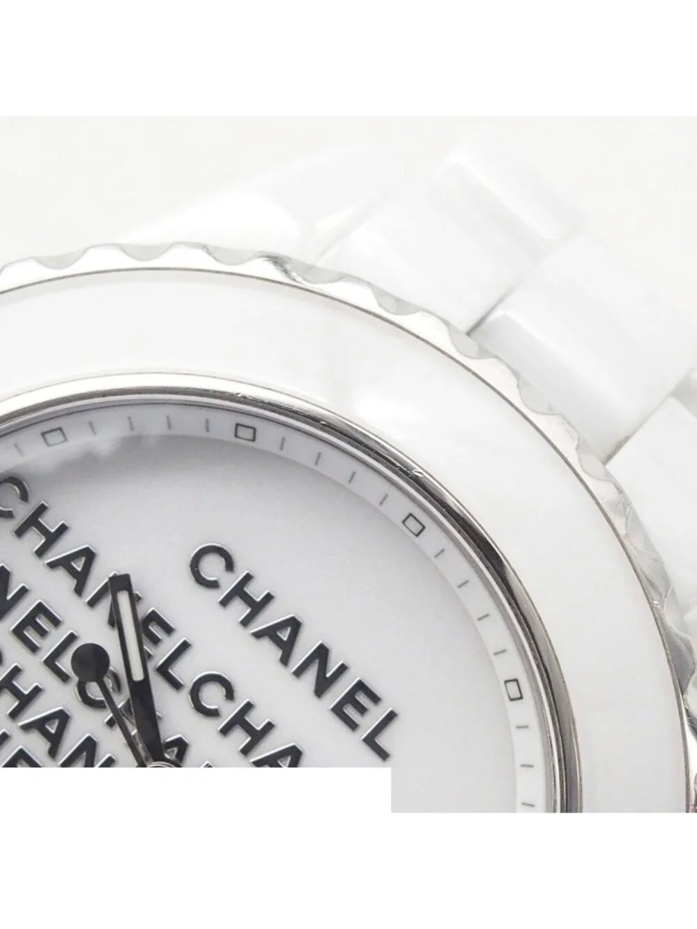 Chanel Wanted de Chanel White Ceramic SS Watch Battery Powered Quartz